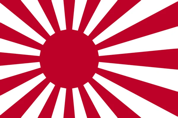 Drapeau japonais — Image vectorielle