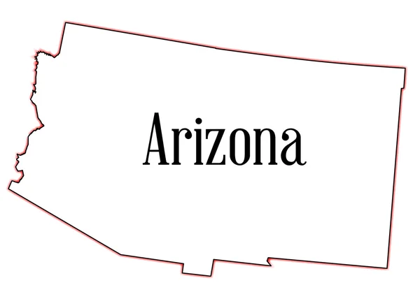 Arizona — Vettoriale Stock