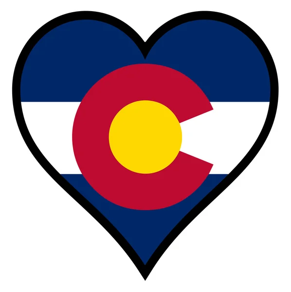 Amor Colorado — Vector de stock