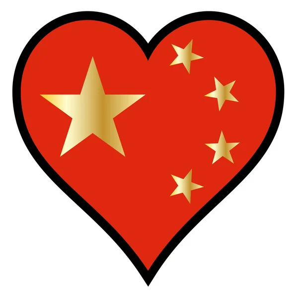 Amor china —  Vetores de Stock