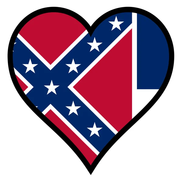 Amor Mississippi — Archivo Imágenes Vectoriales