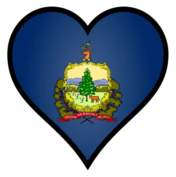 Amour Vermont — Image vectorielle