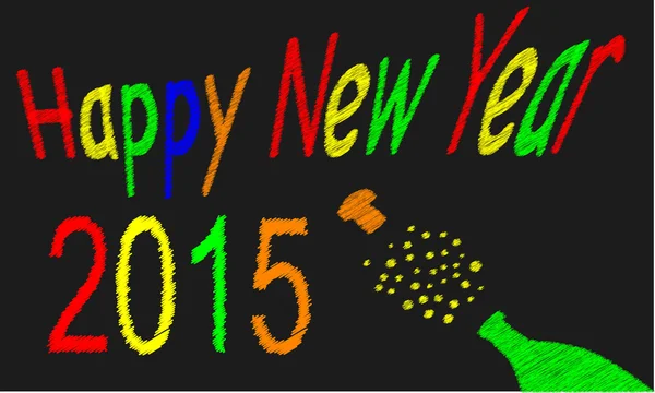 Happy Newyear 2015 — Stock vektor