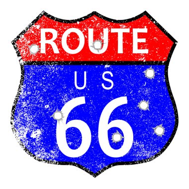 Rota 66 kurşun delikleri