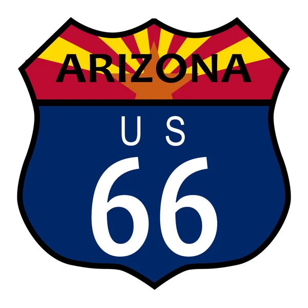 Rota 66 Arizona —  Vetores de Stock