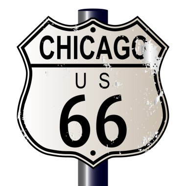 Chicago rota 66 Otoban işareti