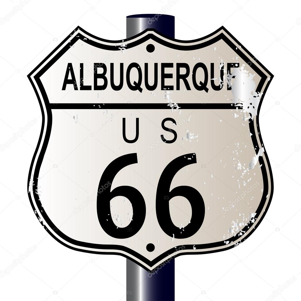 Albuquerque Route 66 Sign