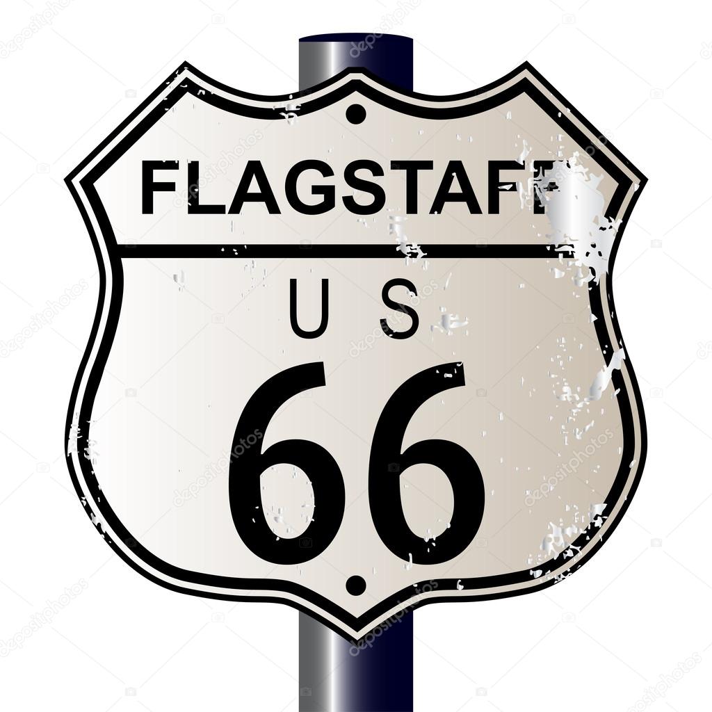 Flagstaff Route 66 Sign