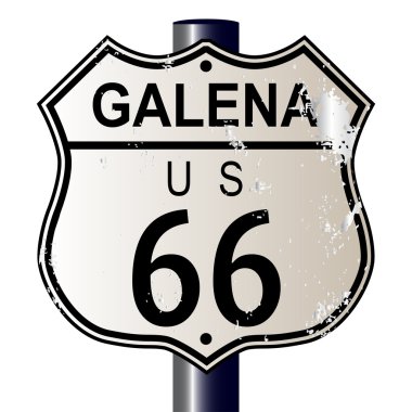 Galena rota 66 işareti