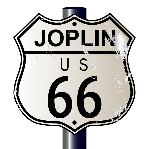 Joplin route 66 schild — Stockvektor