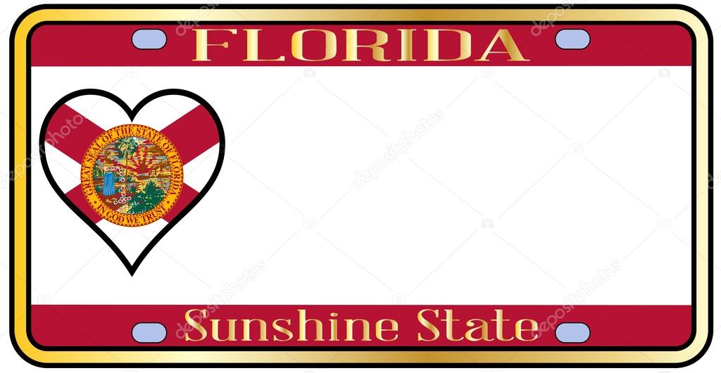 Florida State License Plateai