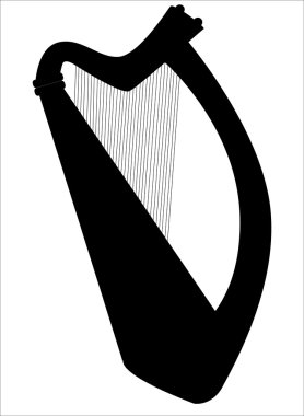 İrlandalı Harp siluet