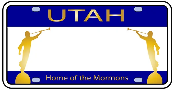 Placa de Utah —  Vetores de Stock
