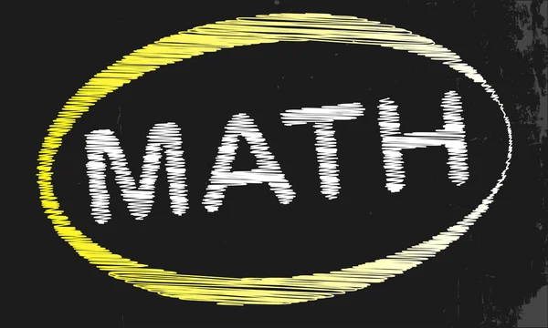 Pizarra matemática — Vector de stock