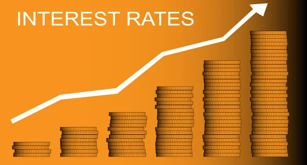 Interest Rates — Stock Vector