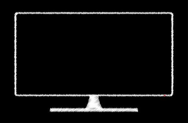 Bildschirmtafel — Stockvektor