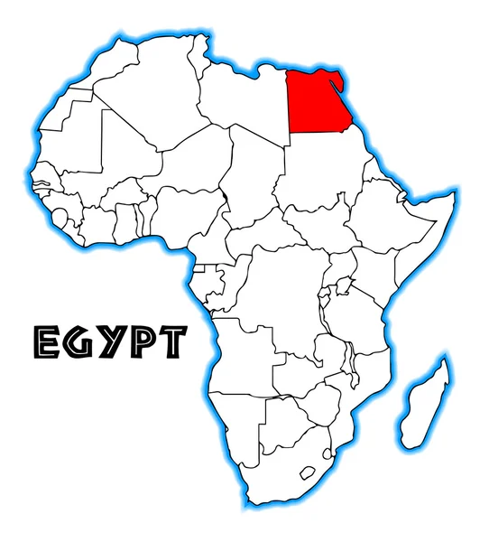 Egipto — Vector de stock