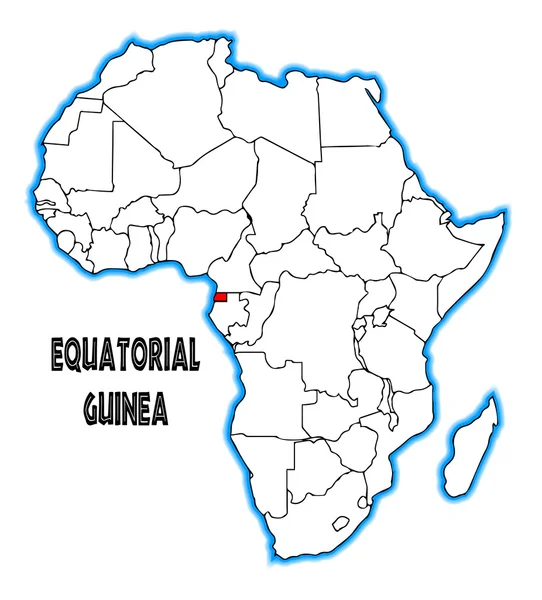 Guinée équatoriale — Image vectorielle