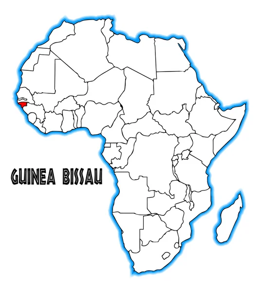 Гвінея-Бісау — стоковий вектор