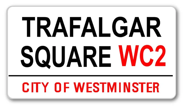 Trafalgar square — Stockvector