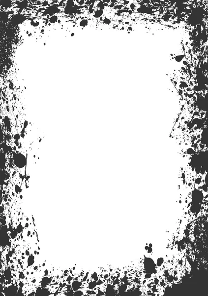 Splatter Boarder — Image vectorielle