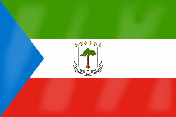 Äquatorialguinea-Flagge — Stockvektor