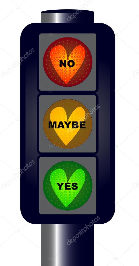 Yes No Maybe Traffic Lights