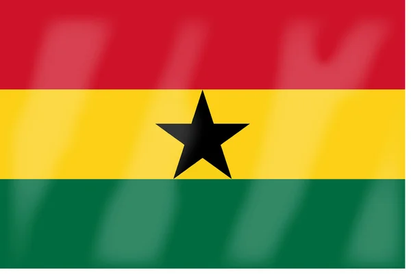 Σημαία της Γκάνας — Διανυσματικό Αρχείο