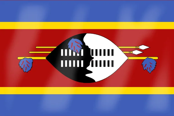 Swaziland Flag — Stock Vector