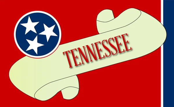 Tennessee κύλισης — Διανυσματικό Αρχείο