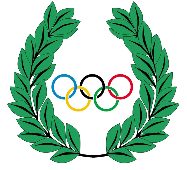 Olympic Wreath — Stockvector