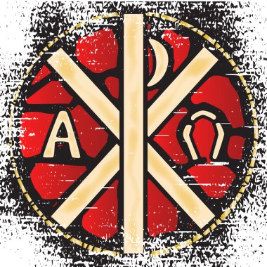 Alfa Omega vitray