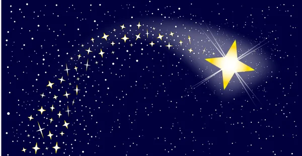 Estrela brilhante — Vetor de Stock