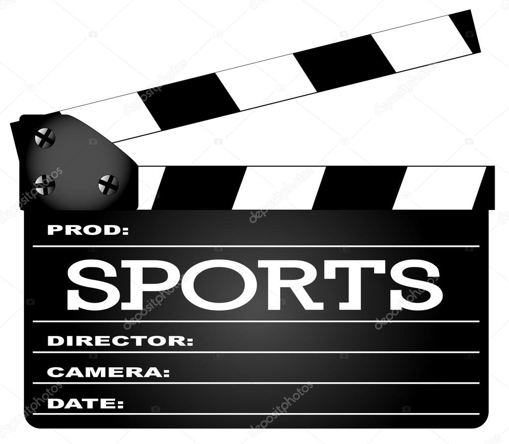 Sports Clapperboard