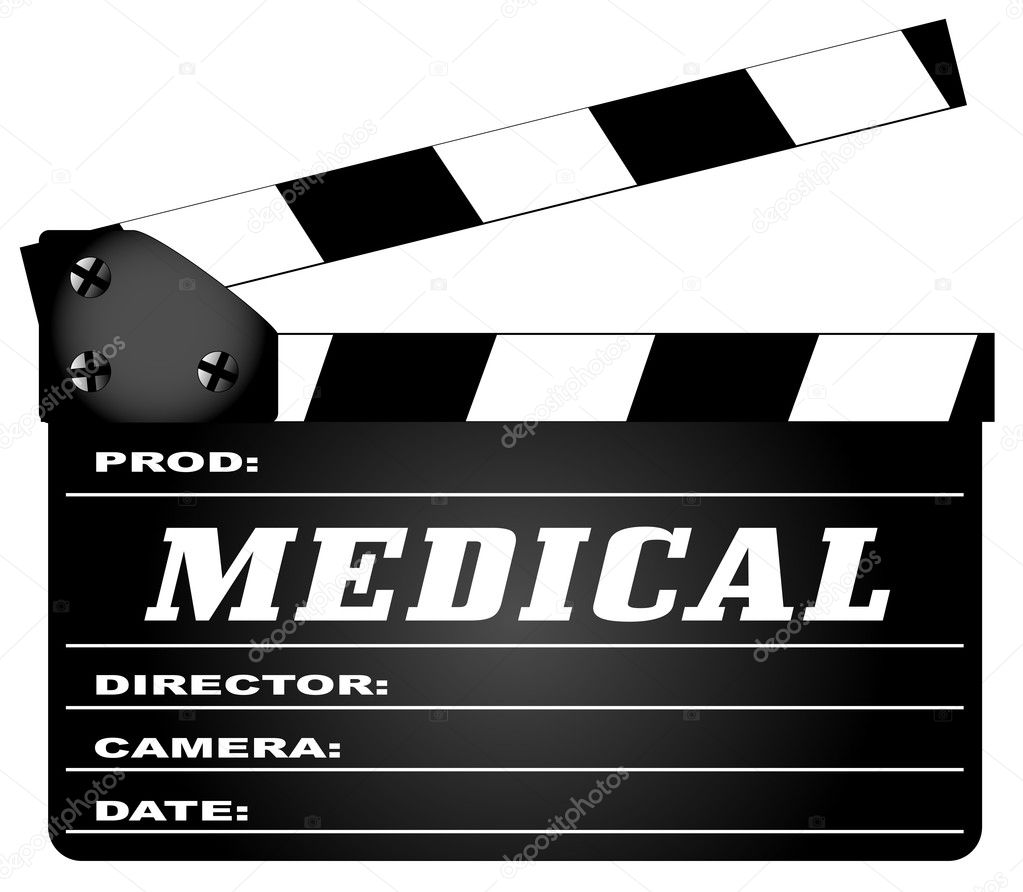 Medical Clapperboard