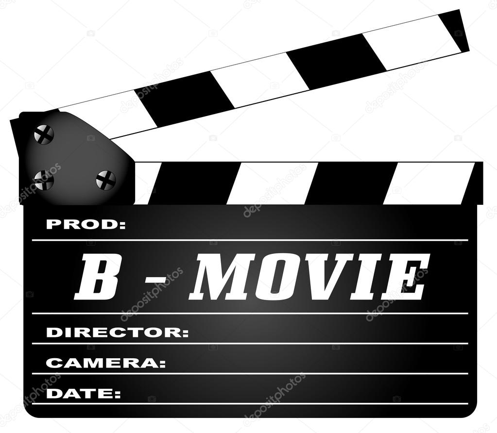 B Movie Clapperboard