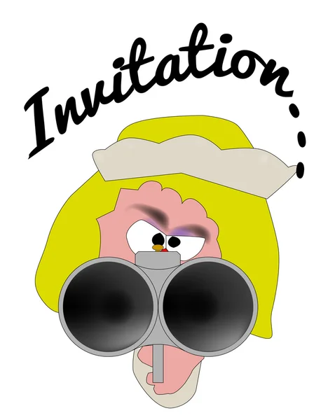 Invitación — Vector de stock