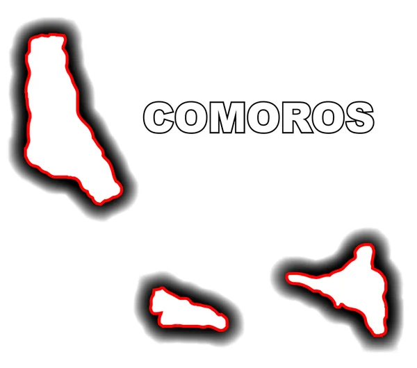 Comoren — Stockvector