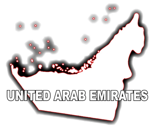 Spojené arabské emiráty — Stockový vektor