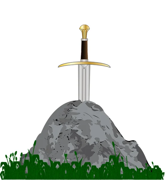 Arthurs meč — Stockový vektor