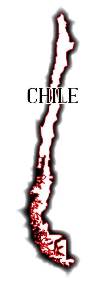 Chile – stockvektor