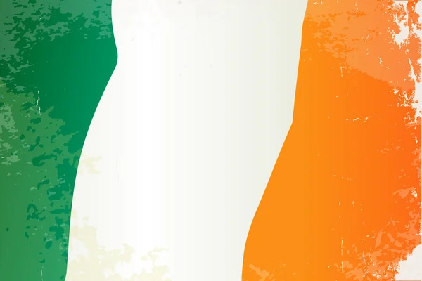 Flaga Irlandii guma — Wektor stockowy