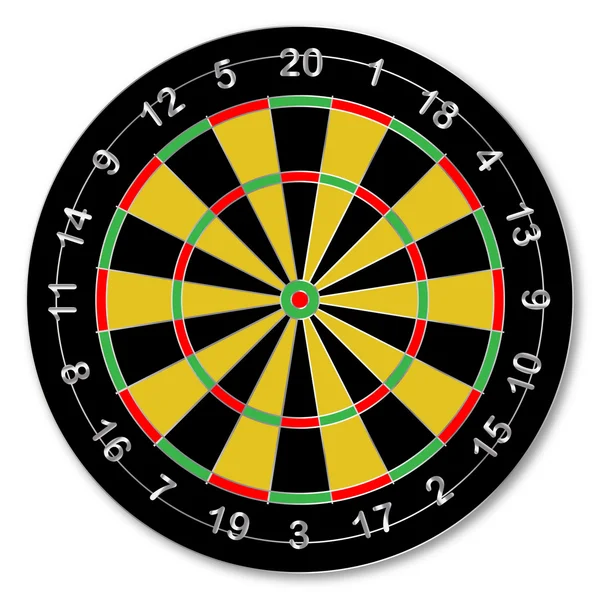 Dartsboard — Stockvector