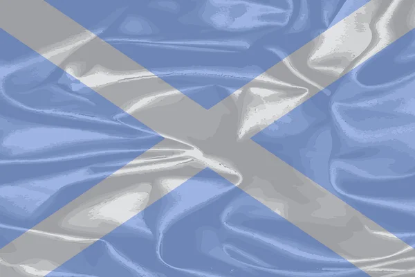 スコットランド絹旗 — ストックベクタ