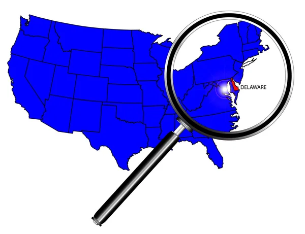 델라웨어 — 스톡 벡터