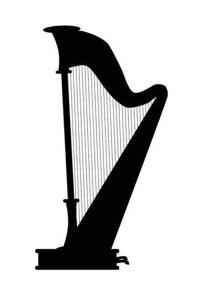 Harfa — Stockový vektor