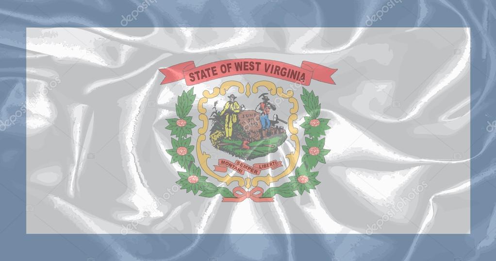 West Virginis State Silk Flag