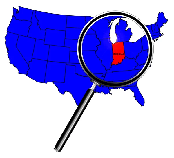 W stanie Indiana — Wektor stockowy
