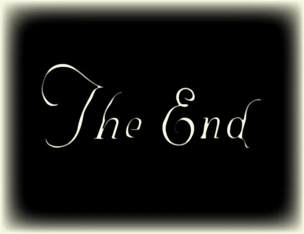 The End — Stock Vector