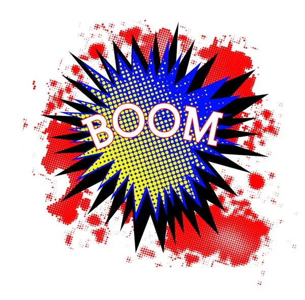 Boom cómico — Vector de stock